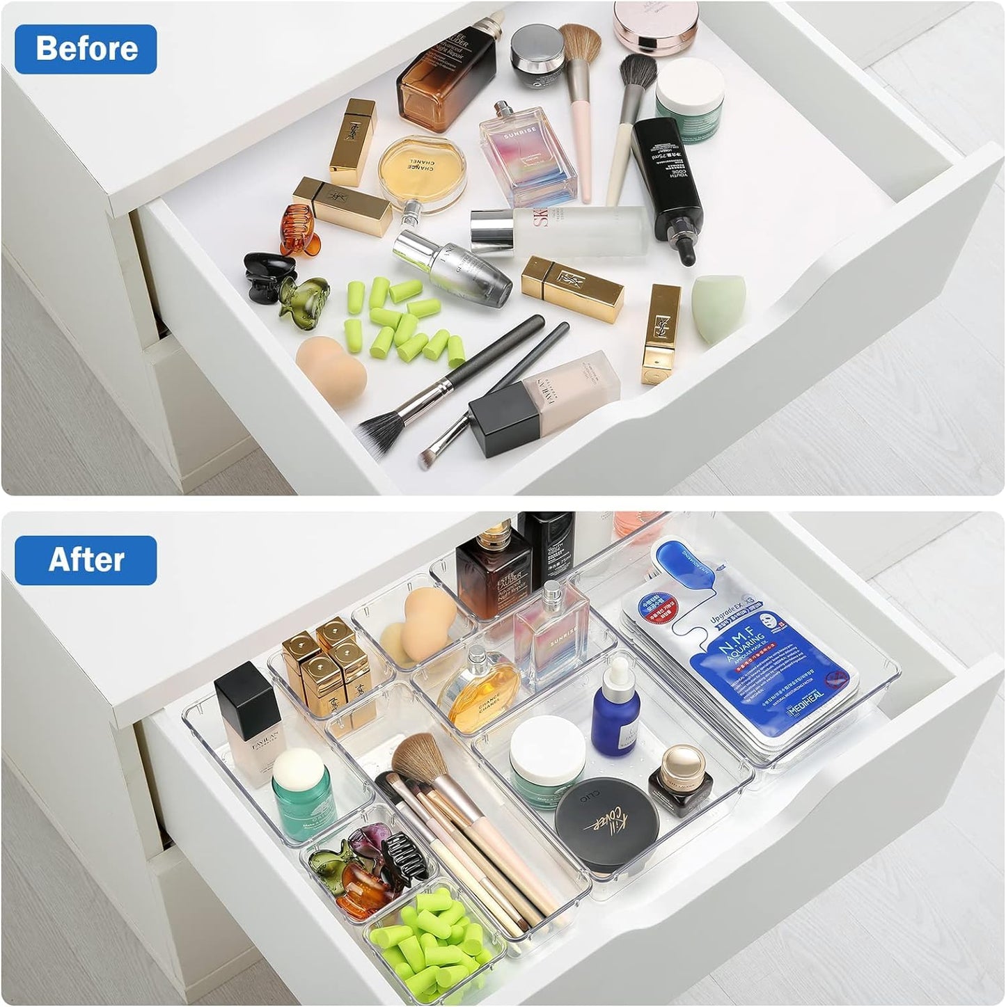 VersaClear Drawer Organizer Set