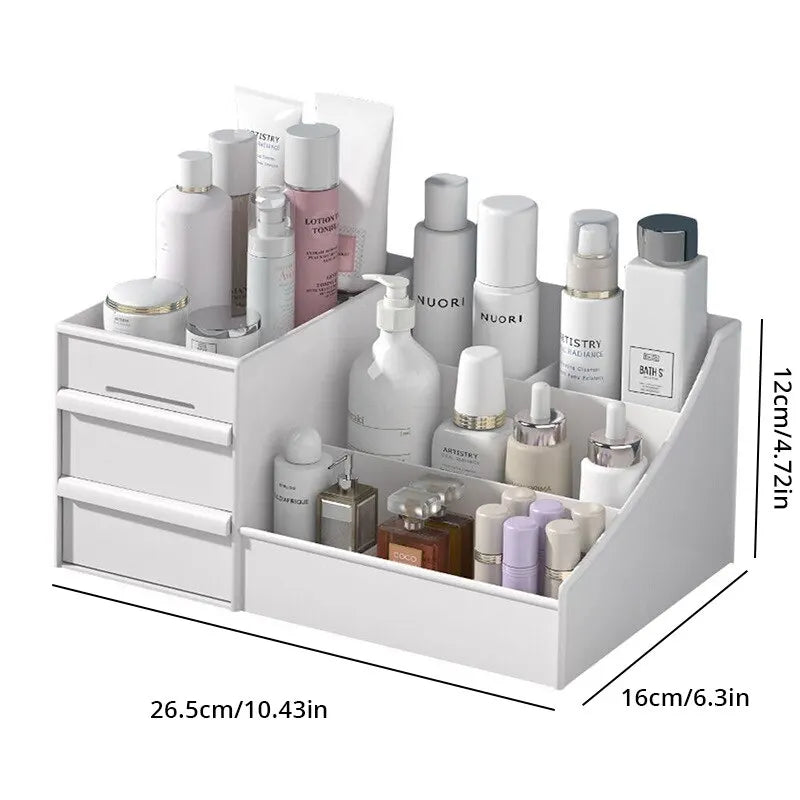 White Makeup Storage Box